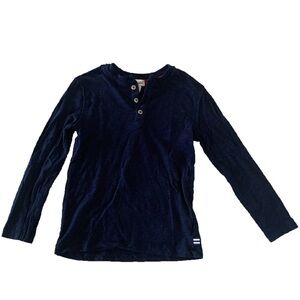 Splendid Youth Boys Blue Long Sleeve Tee Classic Casual